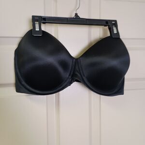 Maidenform Womens Bra Strapless Black Size 40DD Plus Padded Underwire